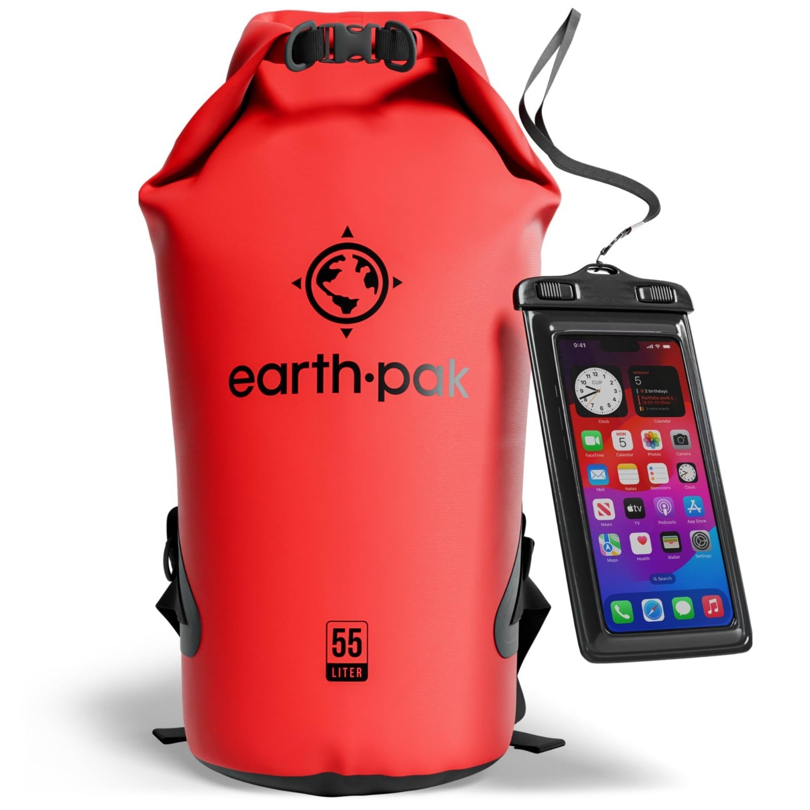 Waterproof Dry Bag Backpack   Roll Top Kayak Gear Sack & Phone Case   Keeps Gear1