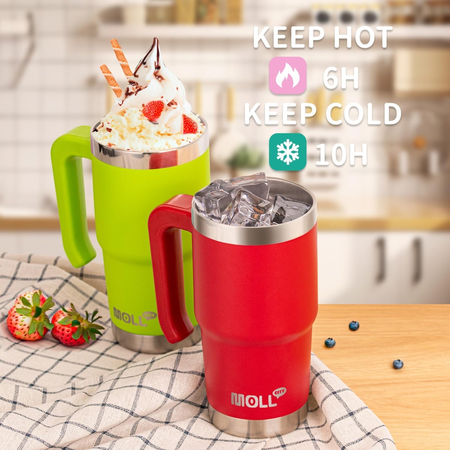 Kids 16oz Stainless Steel Insulated Tumbler Cup with Lid & Straw   Travel Mug (O6