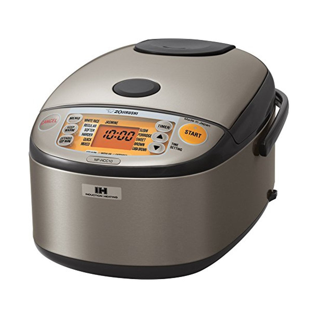 Induction Heating Rice Cooker & Warmer, 5.5-Cup, Stainless Steel, Dark Gray1