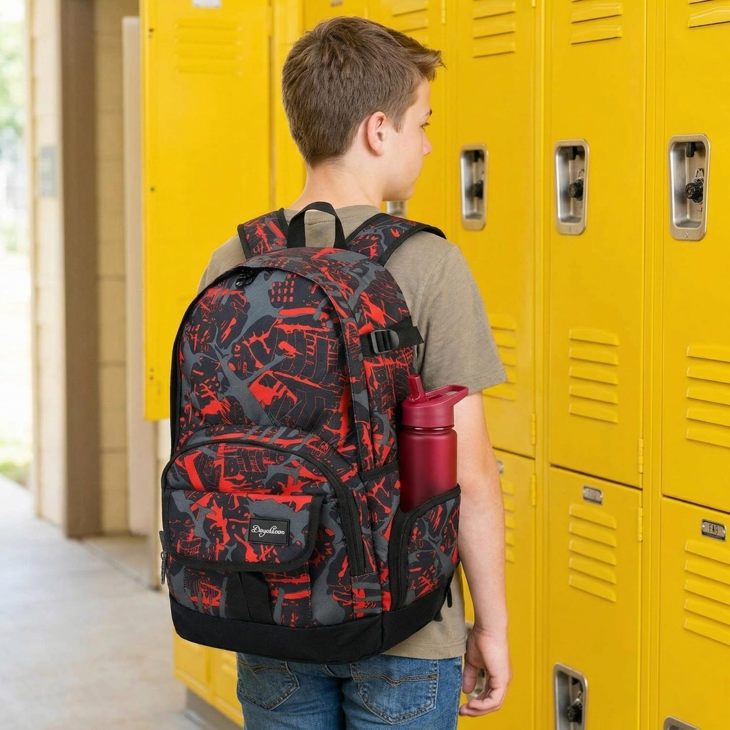 Lightweight School Backpack Travel Bag for Men & Women   College & Travel Use5