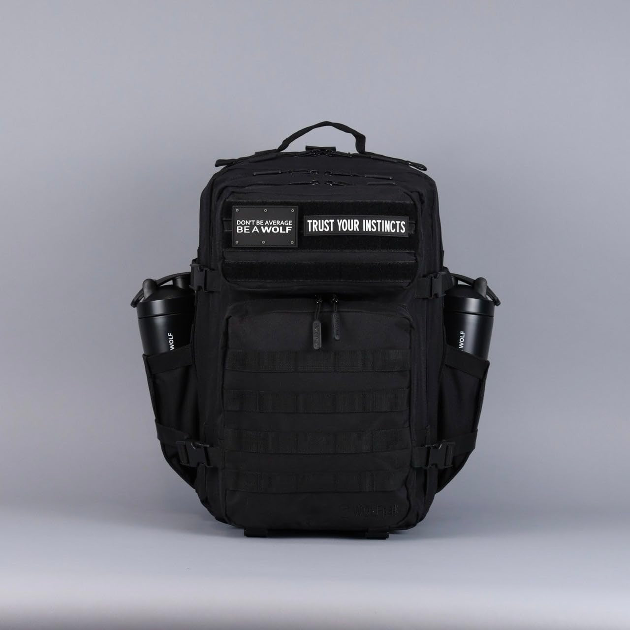 Durable 45L Waterproof Gym Backpack   1000D Oxford, MOLLE Webbing, Laptop Pocket4