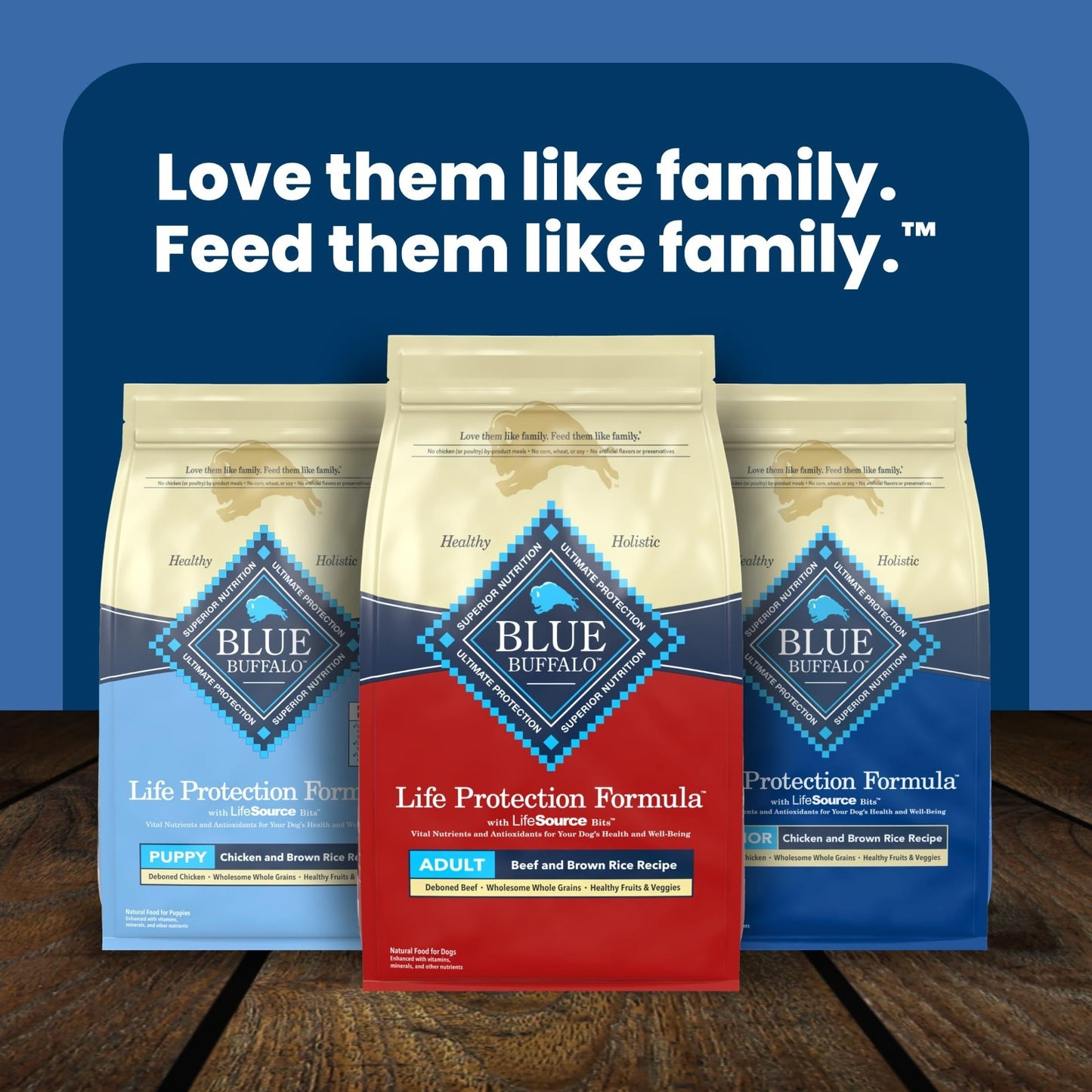 Premium Beef Dry Dog Food for Adult Dogs, 15 lb   Life Protection Formula, Nutri8