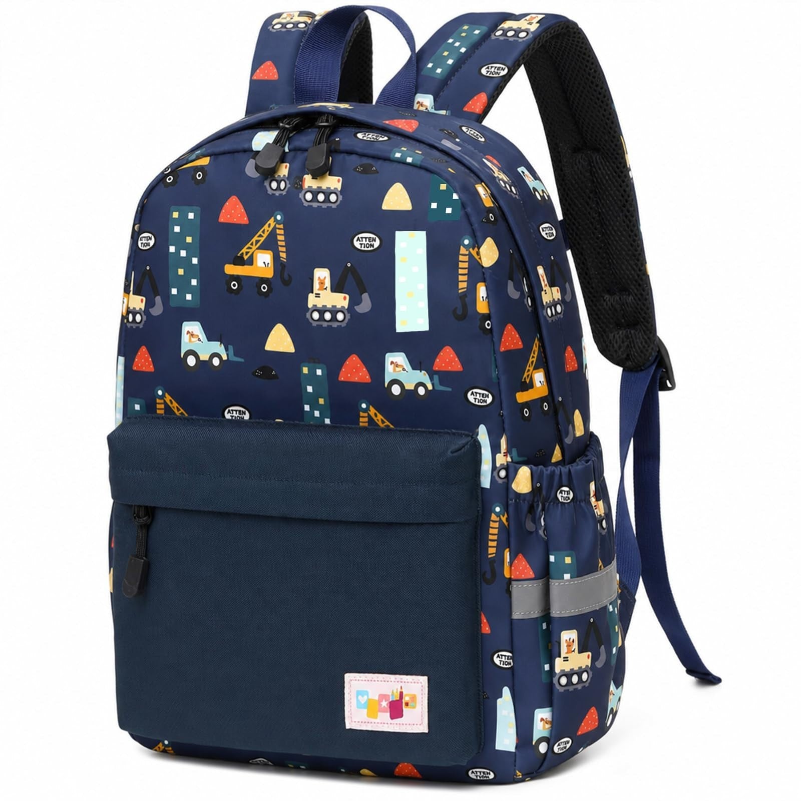Kids Toddler Backpack with Chest Strap   Durable, Lightweight, Cute Design for B1