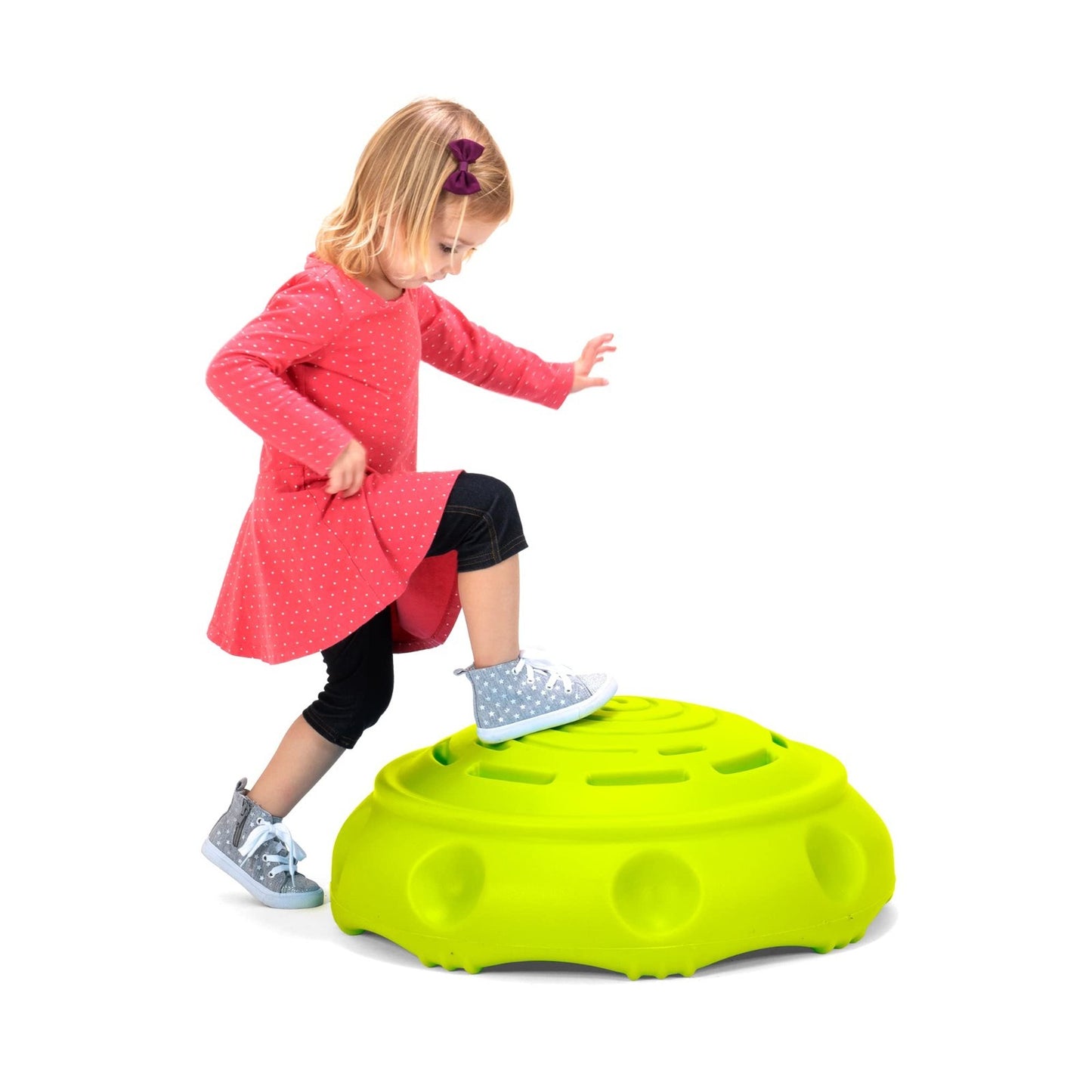 2 Pack Wobble Disk & Climbing Dome for Kids   Indoor/Outdoor Rocking Fun, Multic5