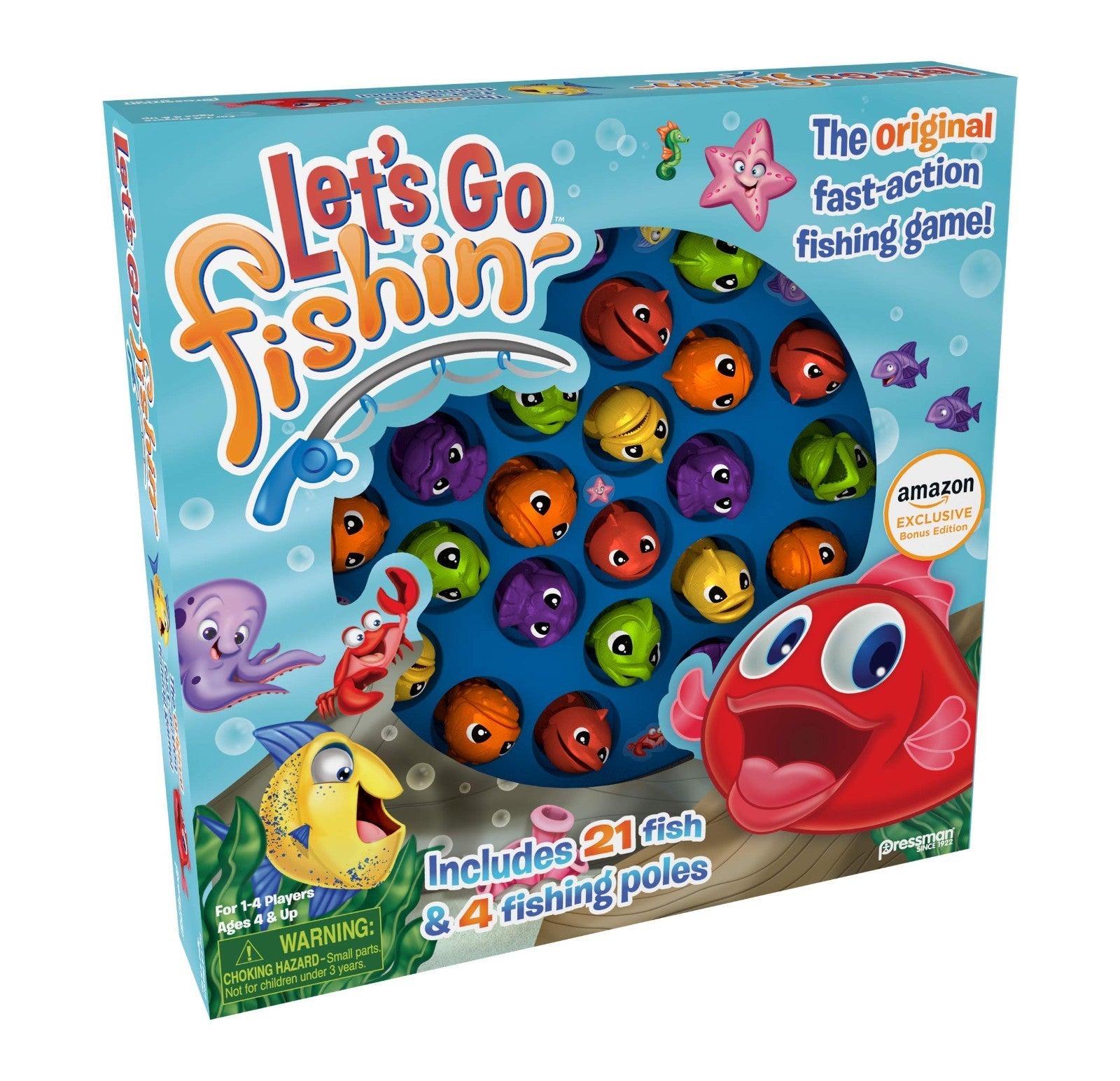 Let's Go Fishin' Card Game   Bonus Edition for 1 4 Players, Ages 4+, Fun Family5