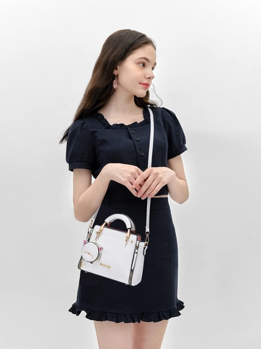 Stylish Women's Crossbody Handbags - Top Handle Satchel & Small Tote Bags8