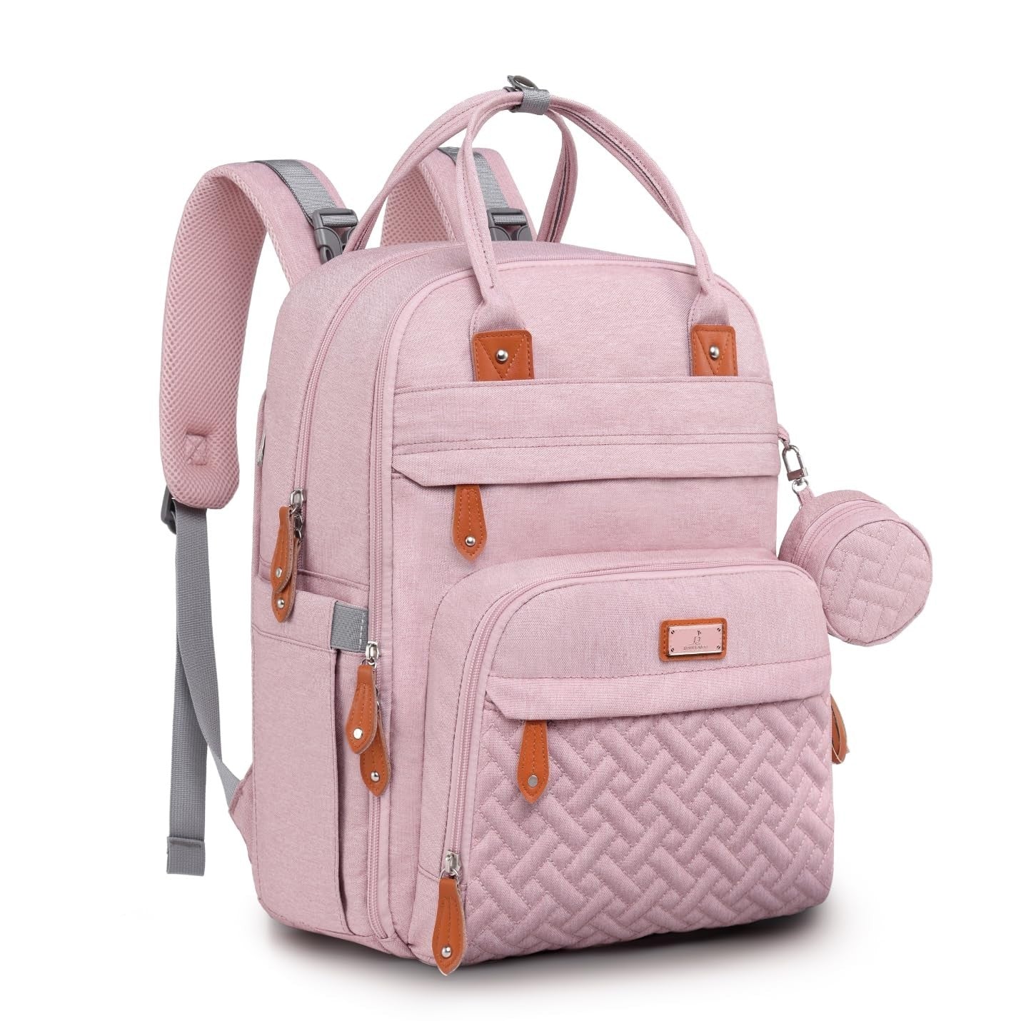 Multi Function Water Resistant Diaper Bag Backpack   Baby Travel Tote with Chang1
