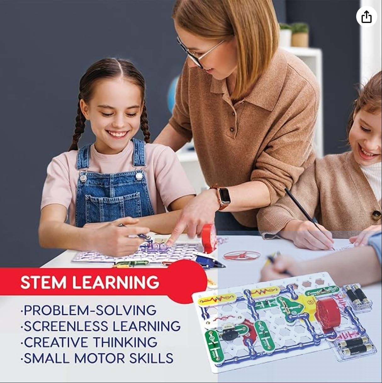 Snap Circuits Extreme Electronics Kit   STEM Learning, Fun Projects, Educational3