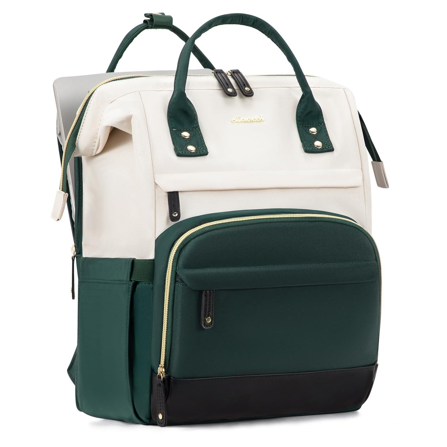 Spacious 15.6" Laptop Backpack for Women, Waterproof Business & Travel Bag, Coll1