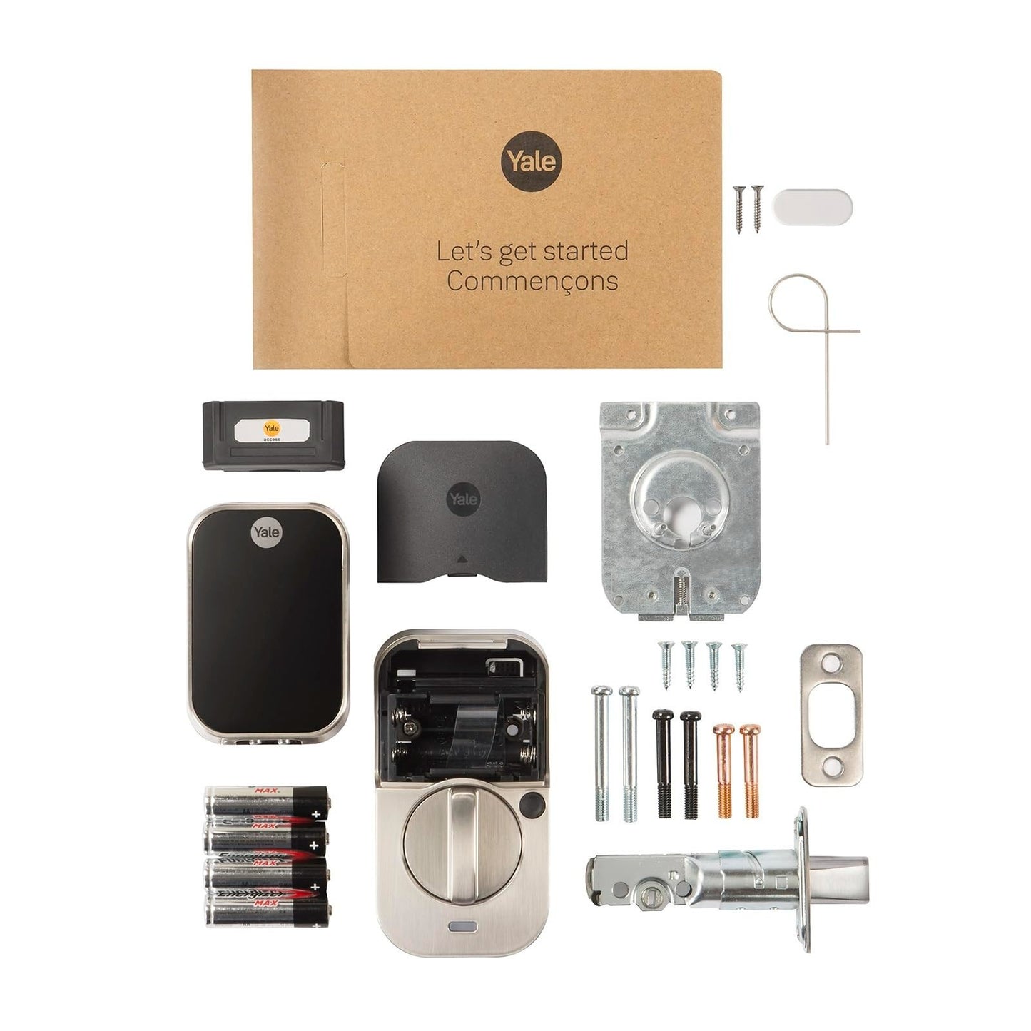 Smart Keypad Deadbolt Lock with Wi Fi, Satin Nickel Finish, Keyless Entry Securi9