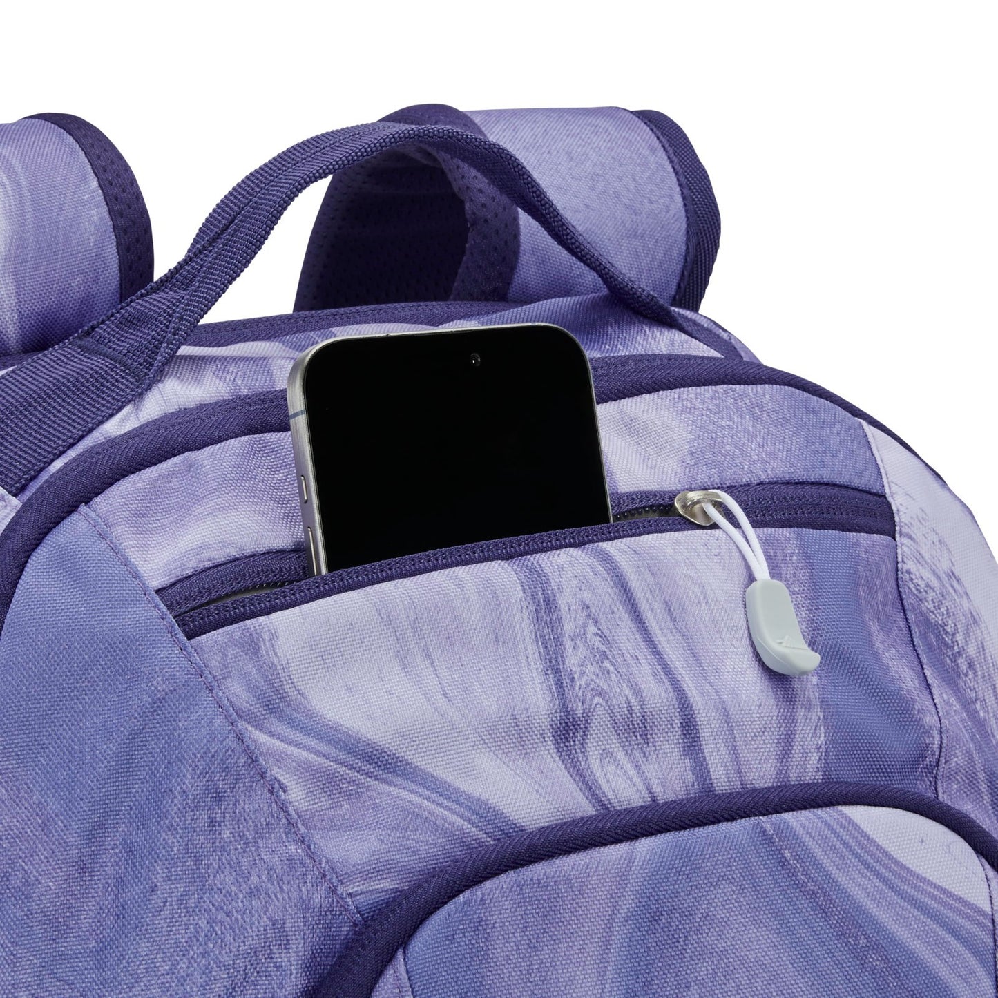 Travel Laptop Backpack with Drop Protection Pocket, Tablet Sleeve, Purple Marble4