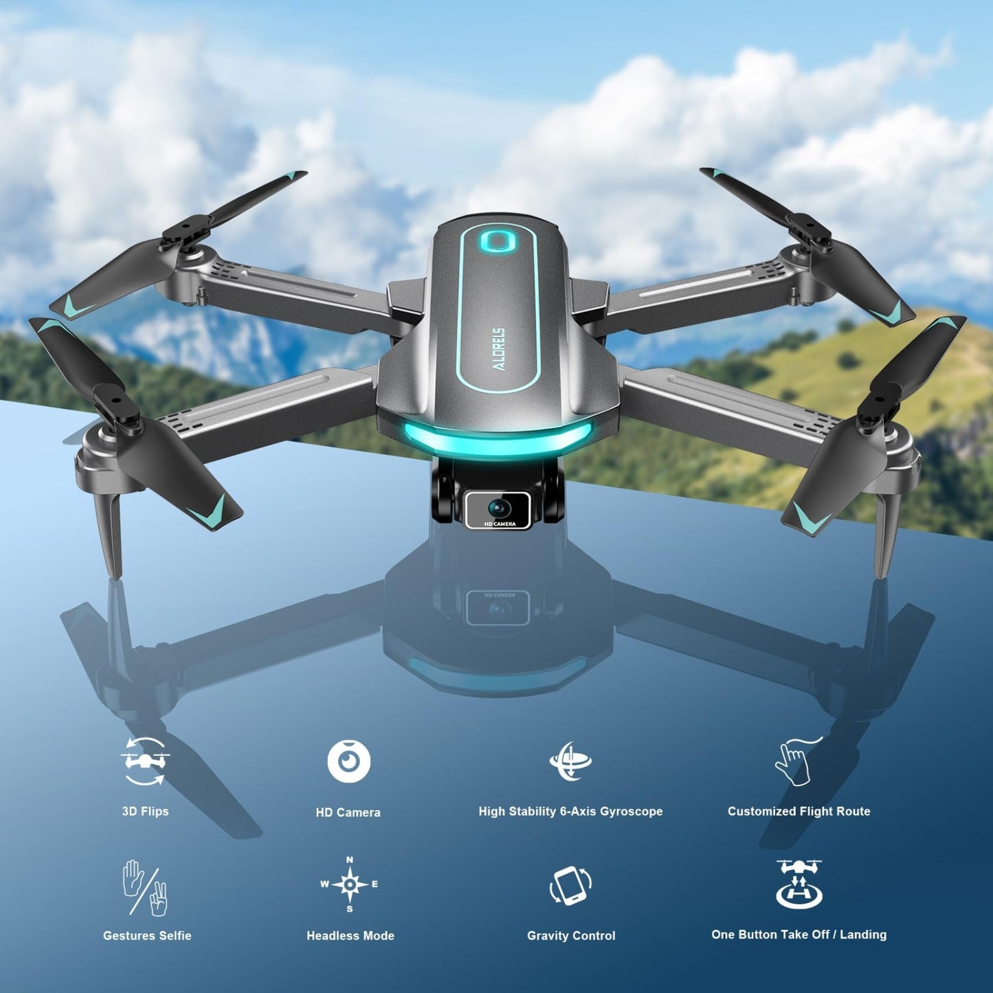 Here’s an optimized eBay title for your product:"1080P HD Mini Drone with Came2