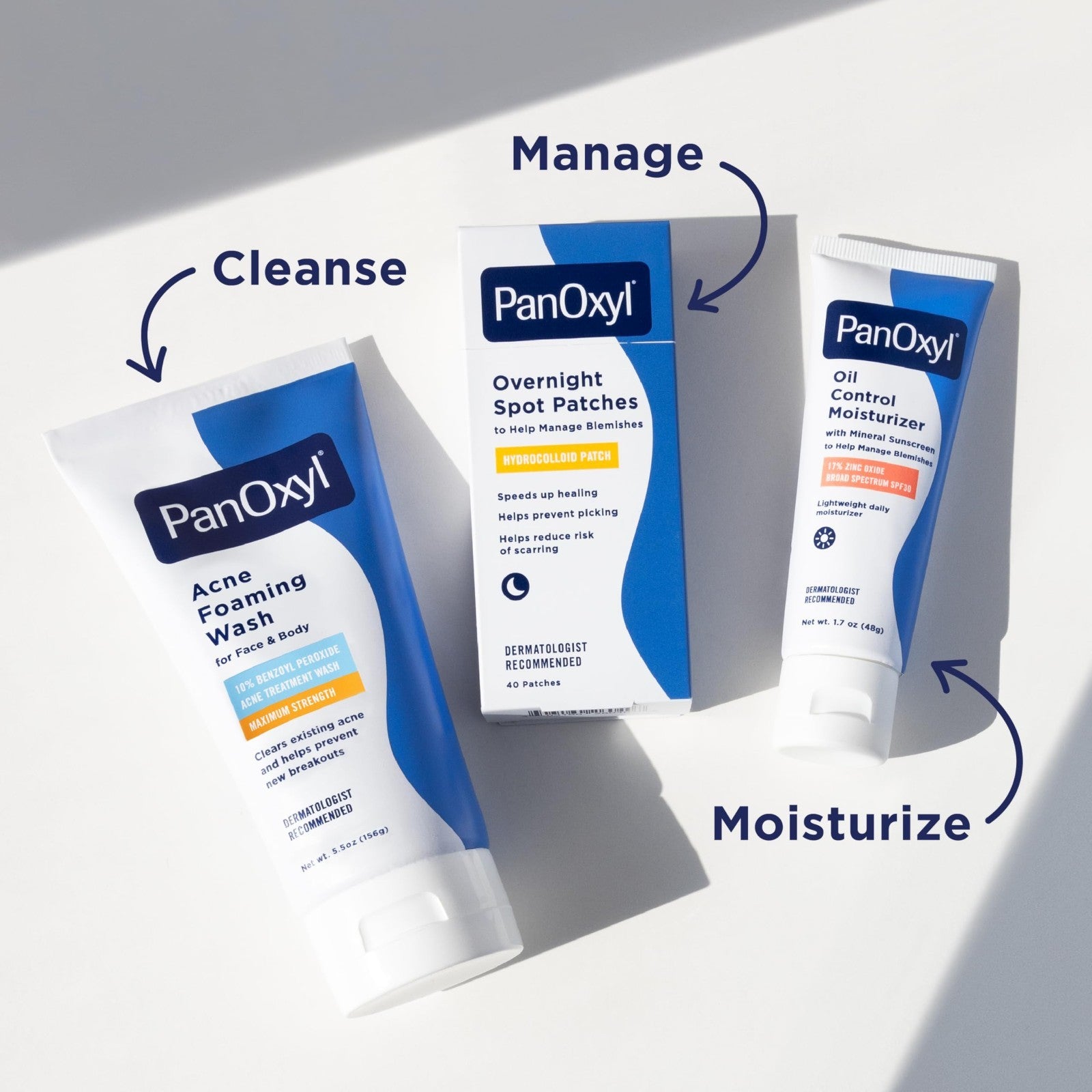 Acne Foaming Wash 10% Benzoyl Peroxide, 5.5 oz - Pack of 2, Clear Skin Solution6