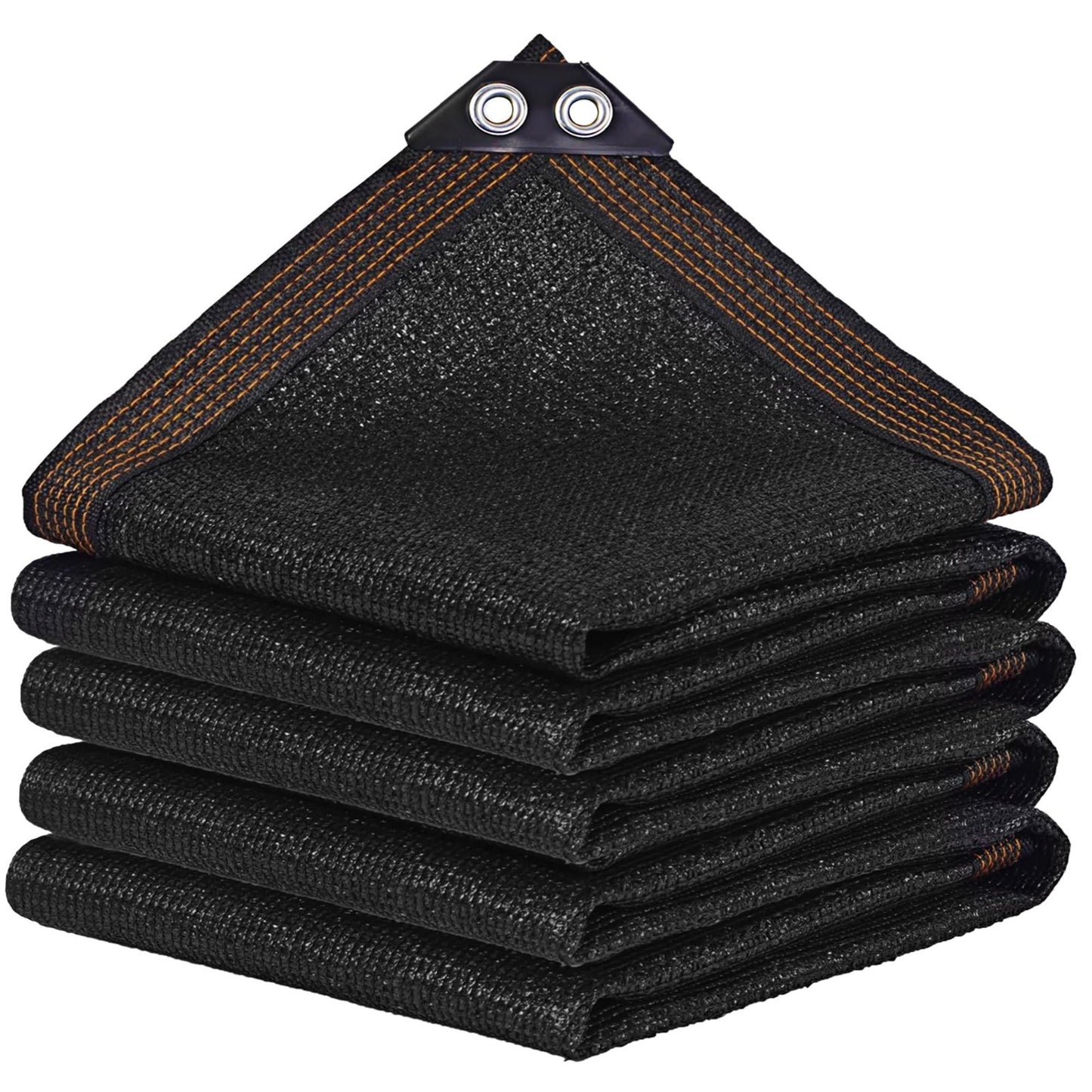 90% Black Shade Cloth 8x10 FT - Garden Mesh Tarp for Greenhouse, Patio, Plants &0