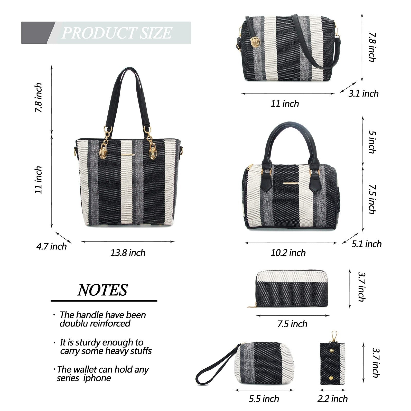 Designer Handbags for Women - Satchel Tote Shoulder Bag, Stylish Top Handle Purs3