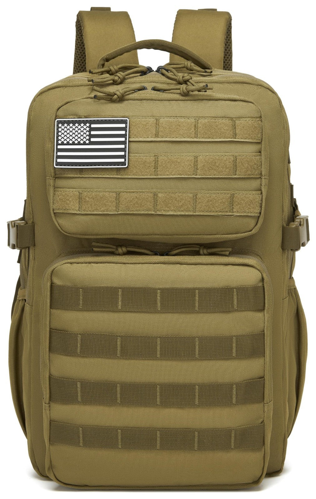 Waterproof Military Tactical Backpack   3 Day Assault Pack, Molle Daypack with W2