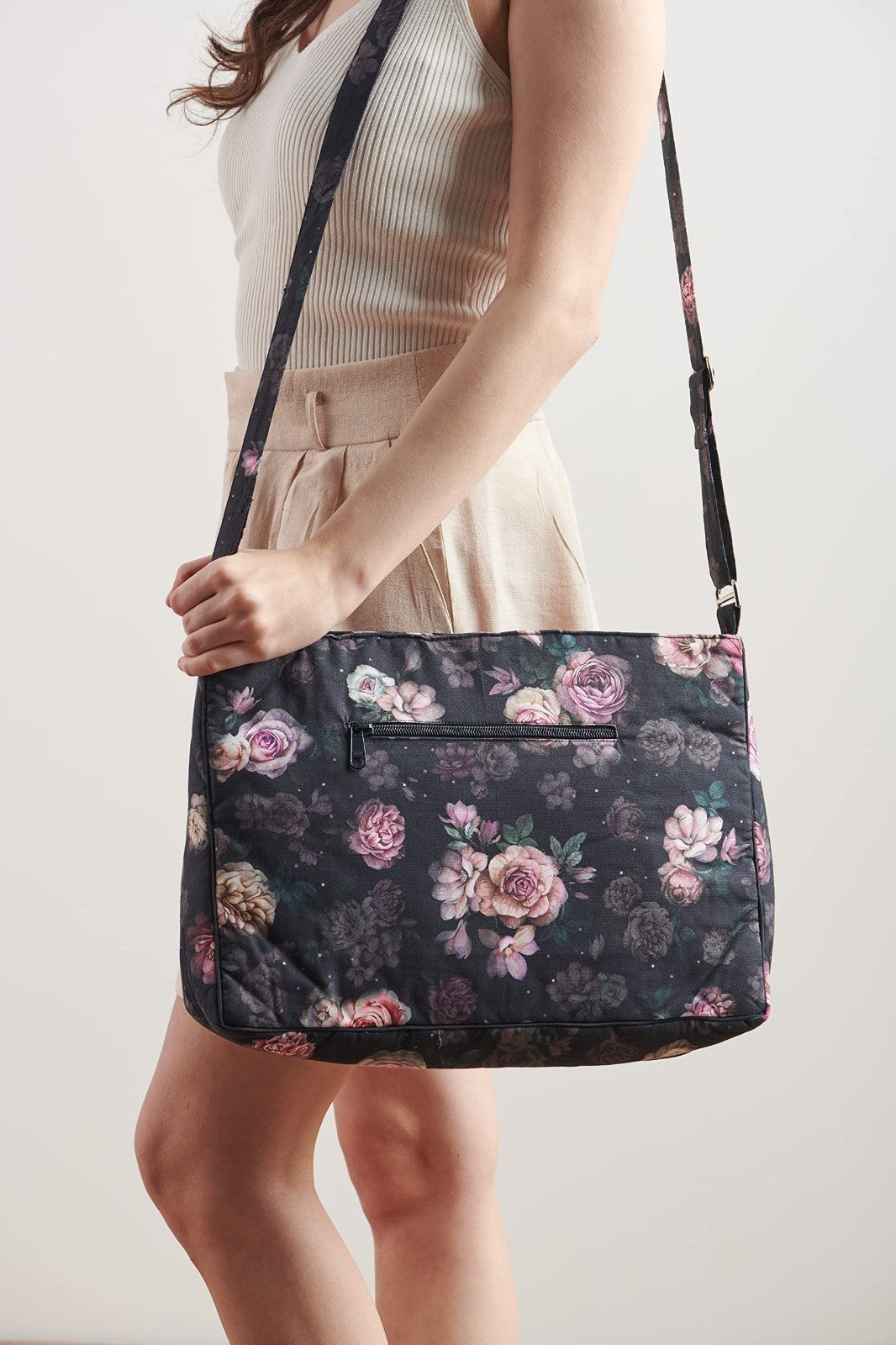 Stylish Cotton Shoulder Bag for Women   Versatile Handbag, Everyday Use6