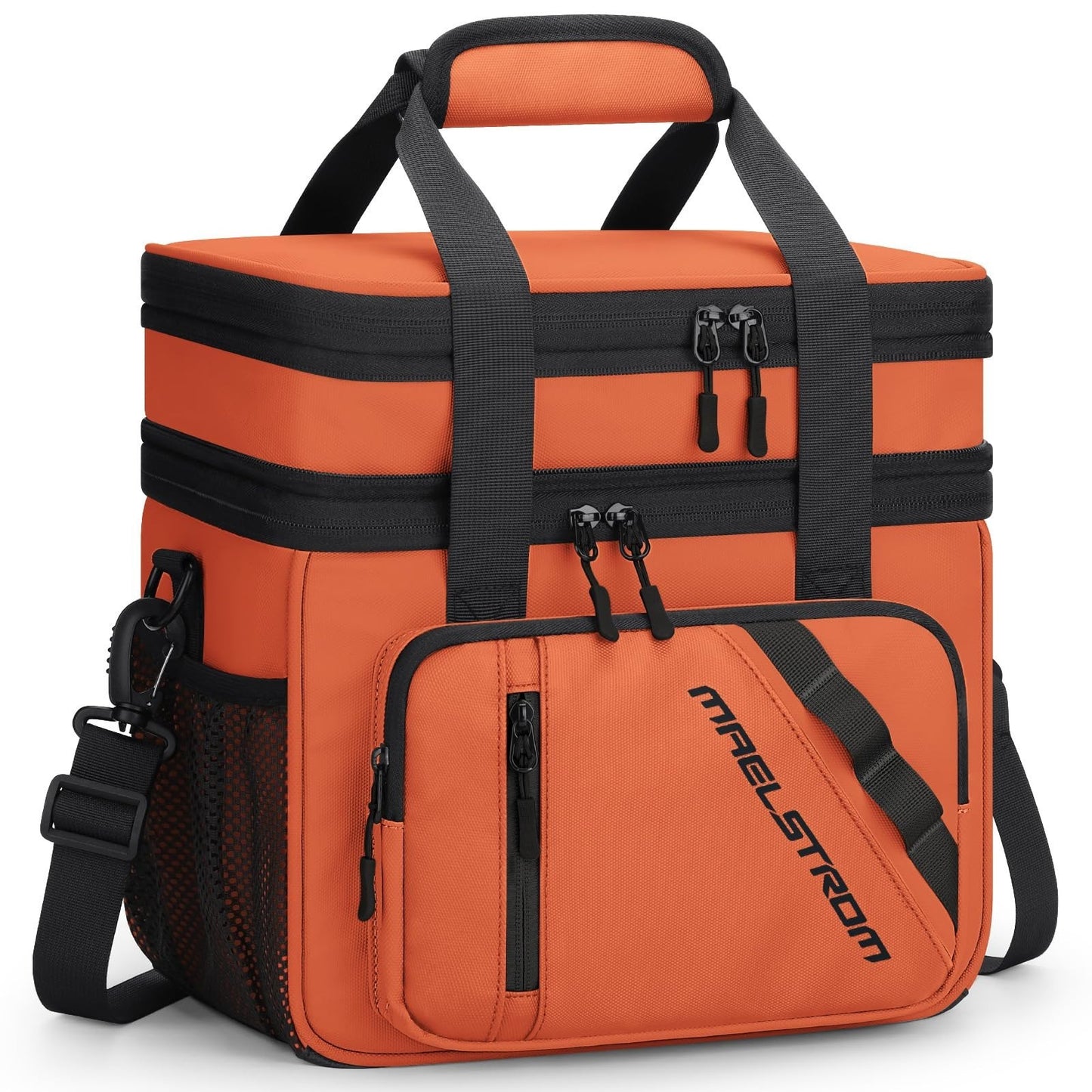 Insulated Cooler Bag 20L - Expandable Double Deck Lunch Box, Leakproof, Lightwei1