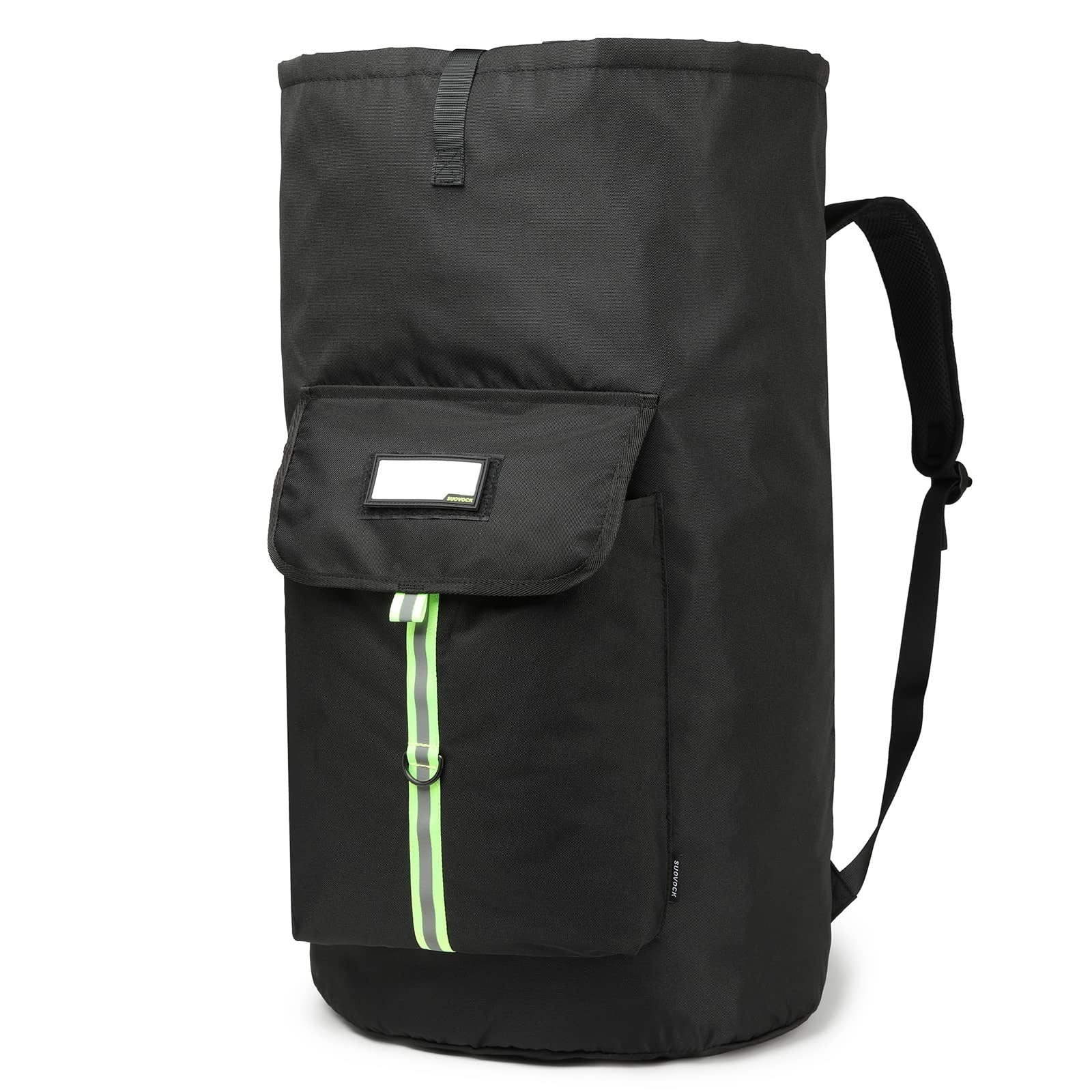 Extra-Large Heavy-Duty Laundry Backpack Bag with Drawstring Closure for College1