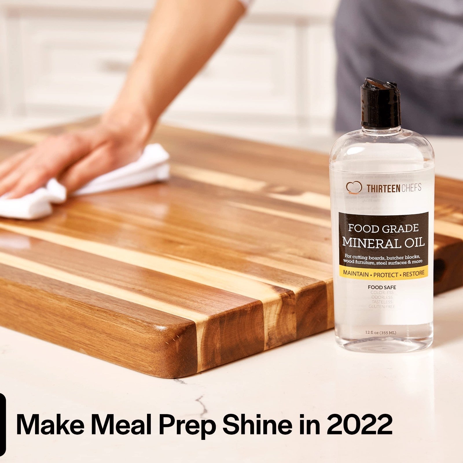 Food Grade Mineral Oil Gallon (128oz)   NSF Certified for Cutting Boards & Utens5