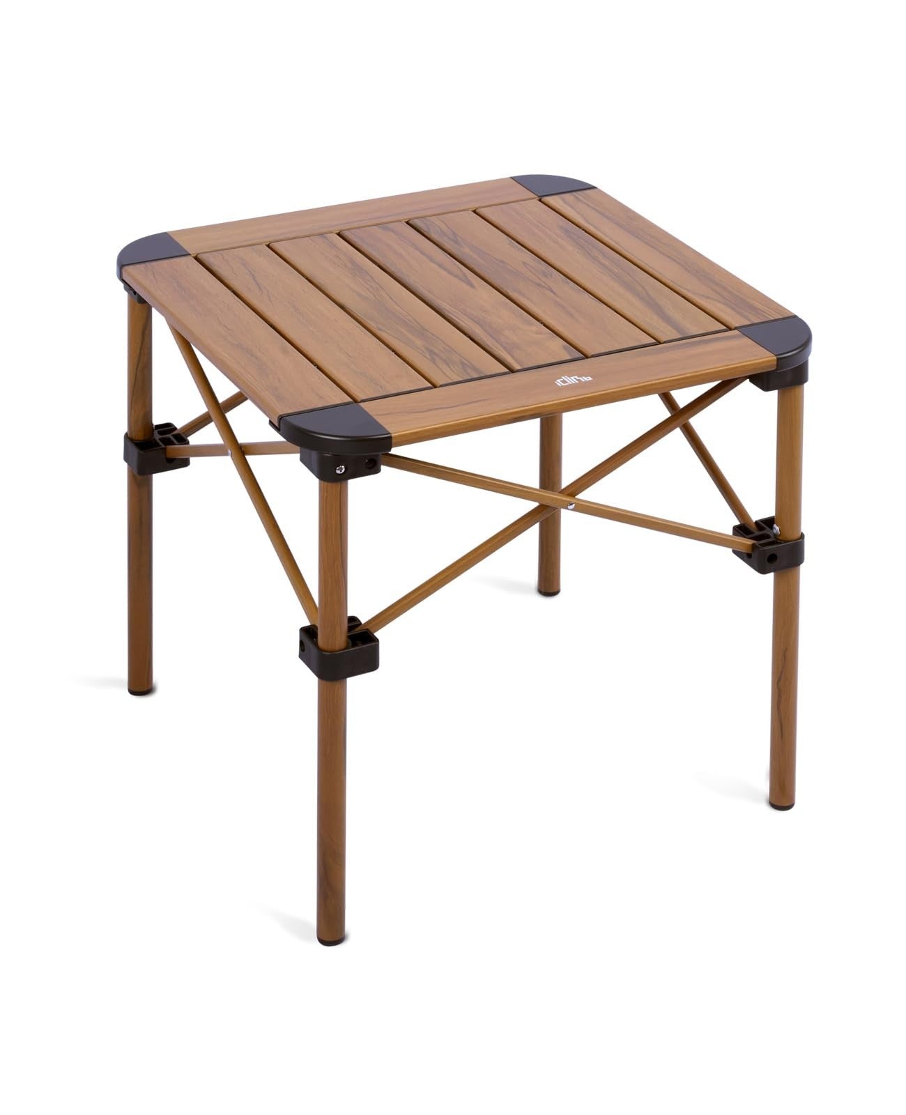 Lightweight Folding Square Table with Carry Bag - Portable for Camping, BBQ, Pic0