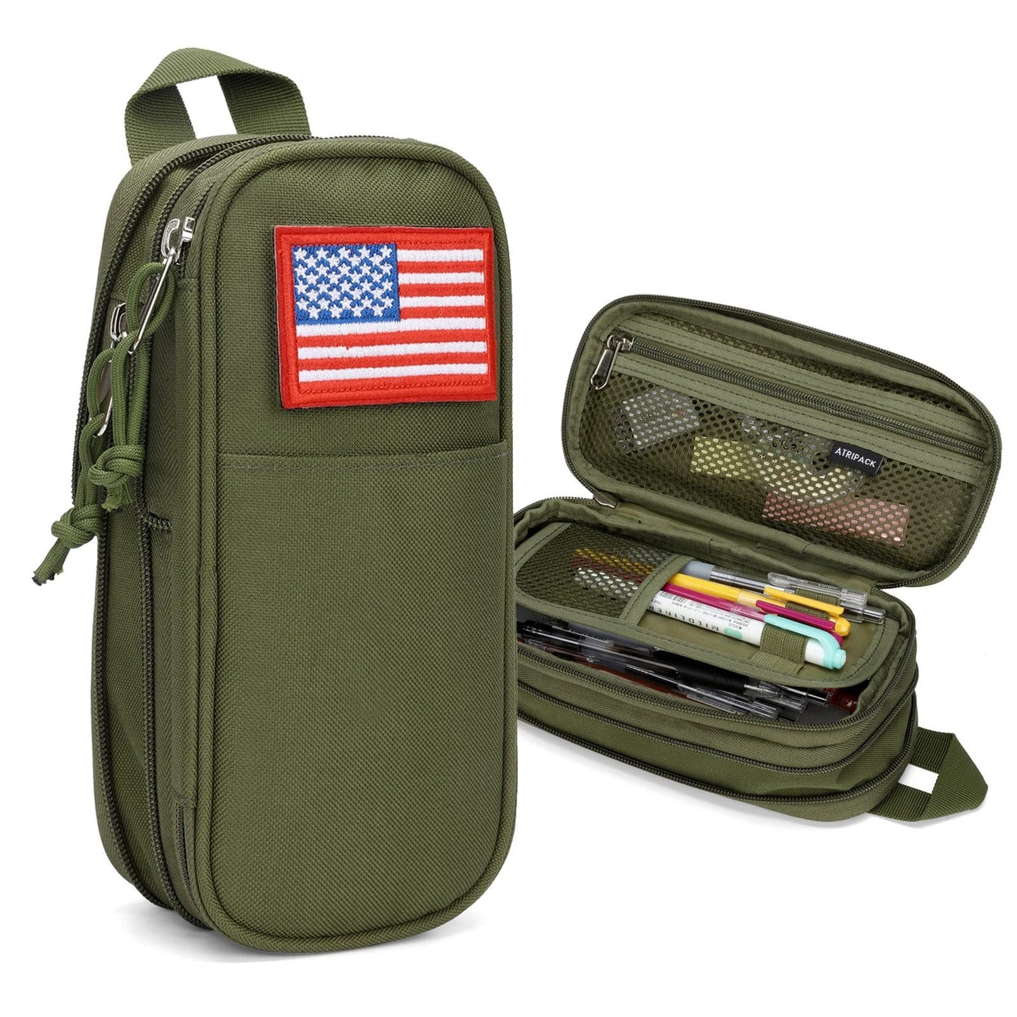 Large Capacity Pencil Case   Tactical Storage Pouch for Markers & Tools   School1