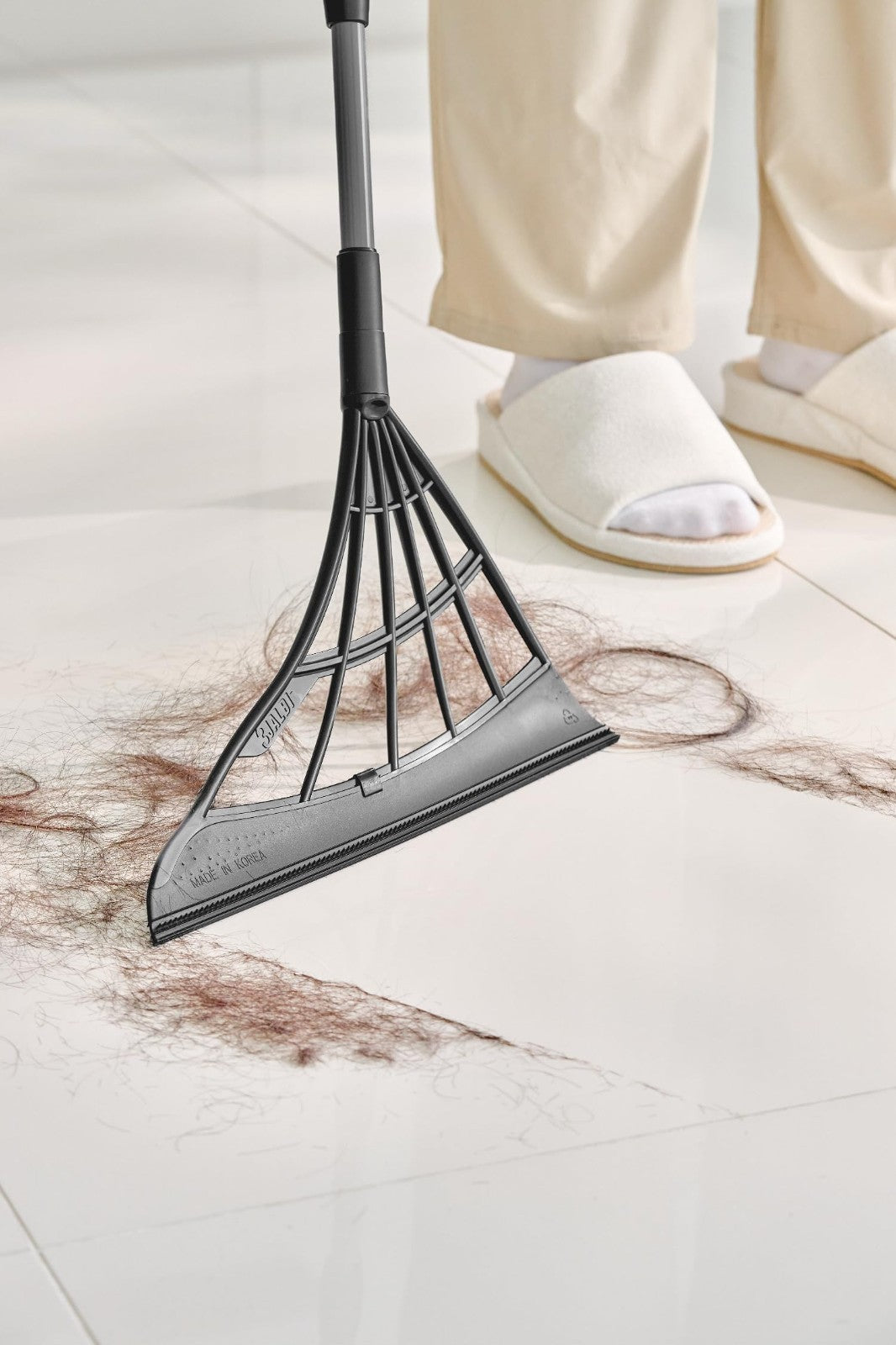 All-Surface Silicone Broom & Squeegee - Pet Hair Remover, Indoor Cleaning Tool f2