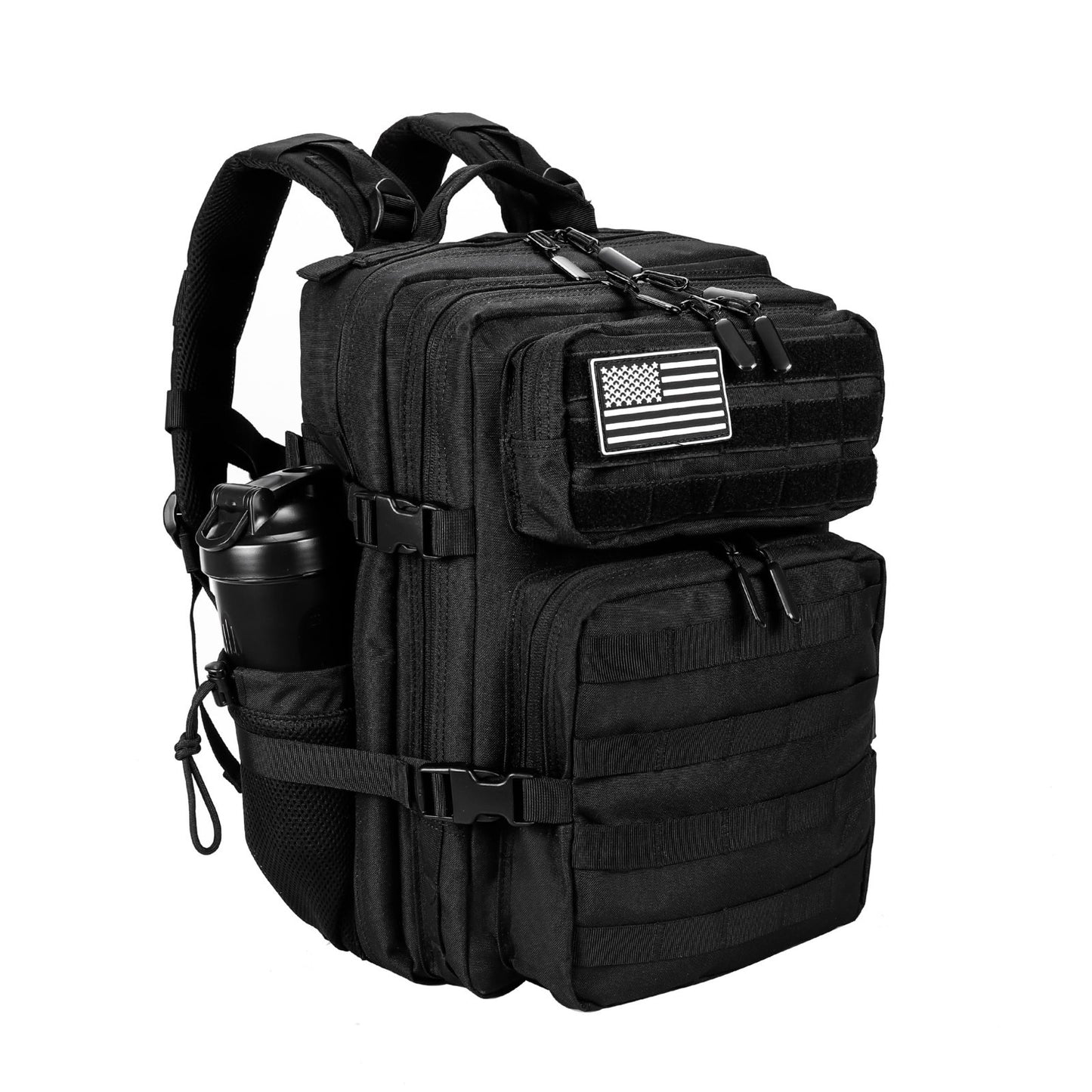 Tactical Military Backpack 25L/35L Army Assault Pack Rucksack with Water Bottle1