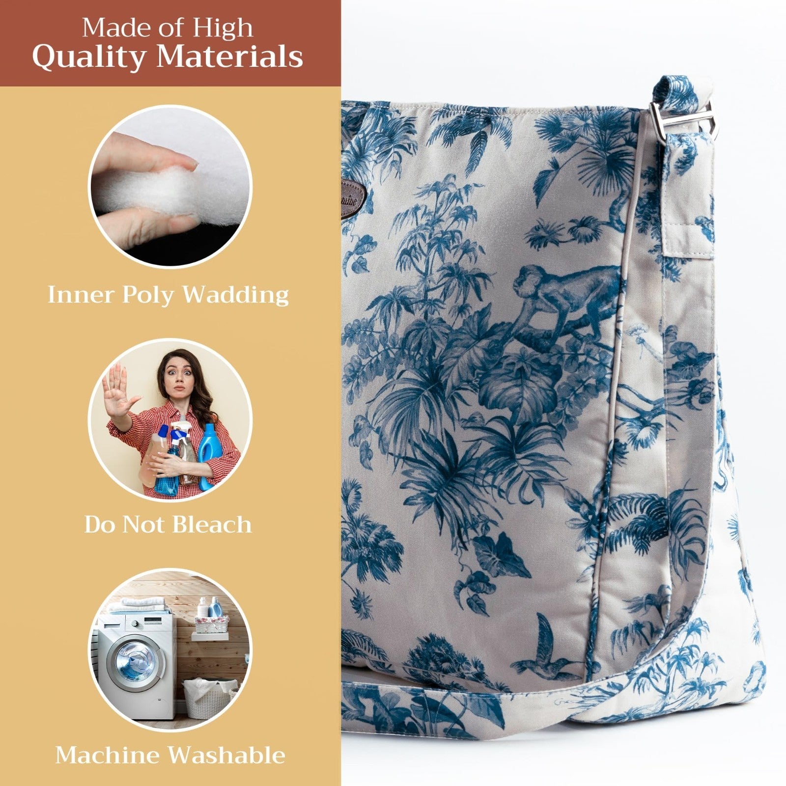 Stylish Cotton Shoulder Bag for Women | Versatile Handbag | Perfect for Everyday4