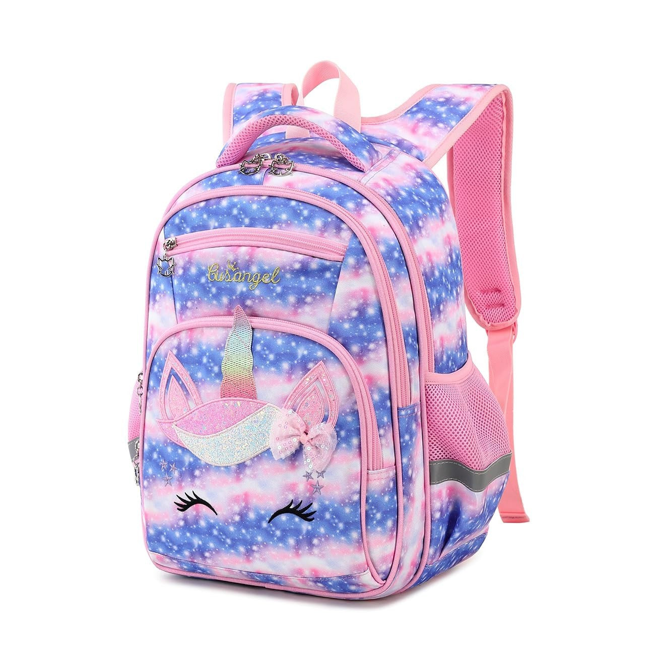 Lightweight Waterproof School Backpack for Kids   Large Capacity Unicorn Design1