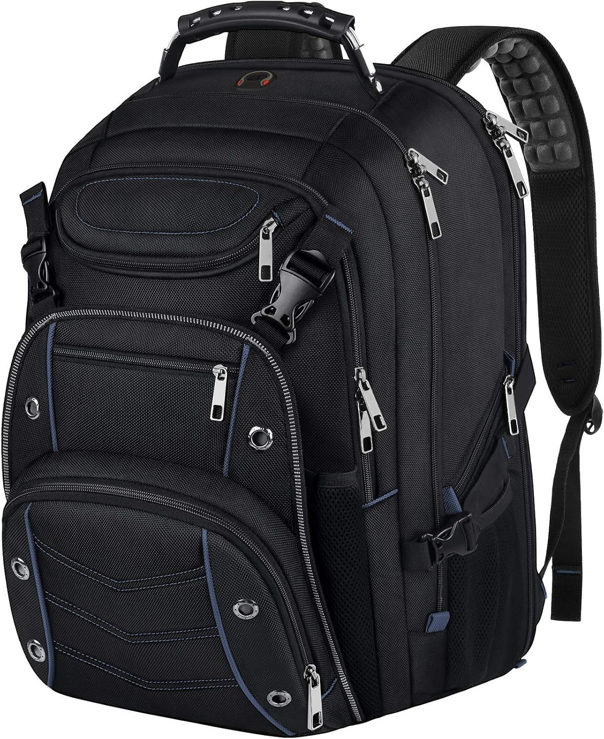 Extra Large 60L Laptop Backpack, TSA Approved, RFID Anti Theft, Fits 15.6 19" La1