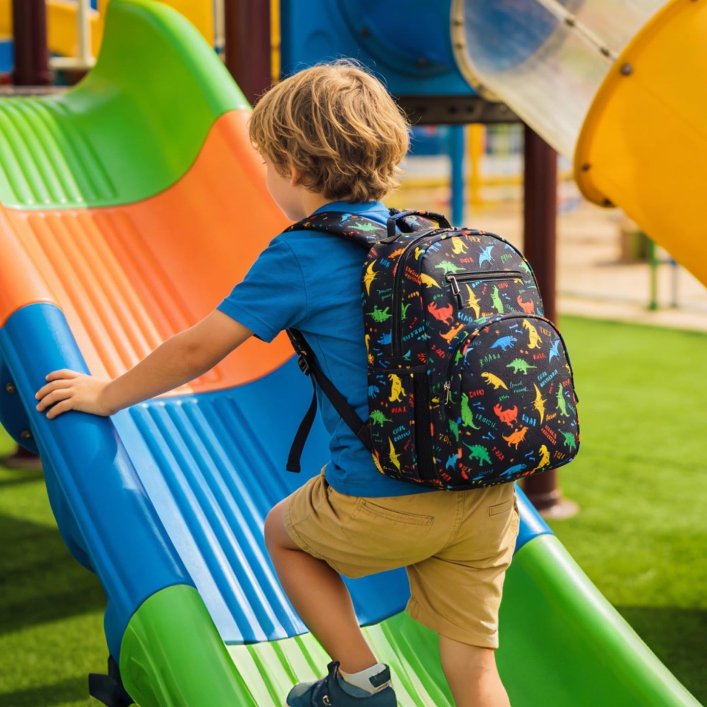 Cute Mini Toddler Backpack for Boys   Dinosaur Preschool Bookbag, Kids Bag2