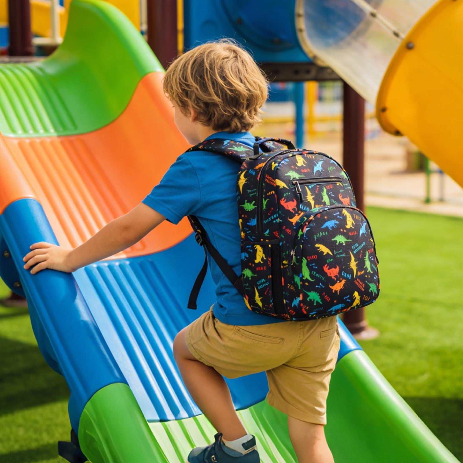 Cute Mini Toddler Backpack for Boys   Dinosaur Preschool Bookbag, Kids Bag2