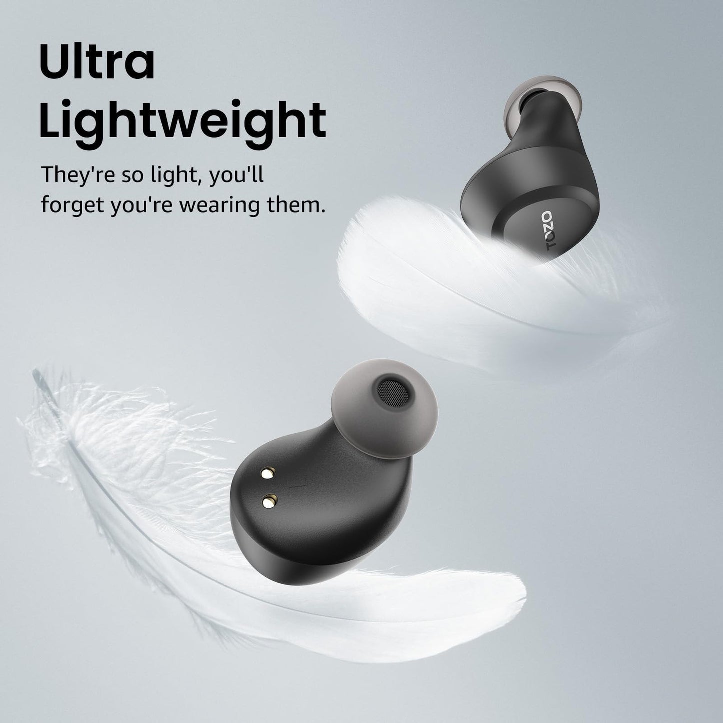 Wireless Earbuds Bluetooth 5.3, IPX5 Waterproof, AI Call Mics, Premium Sound, Ch3