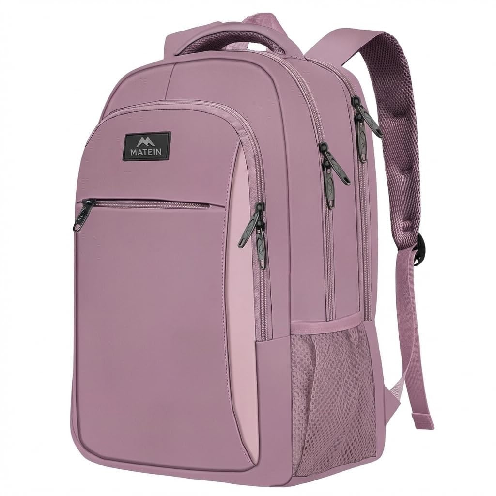Dark Purple Underseat Backpack for 15.6" Laptop, Travel Personal Item Bag0
