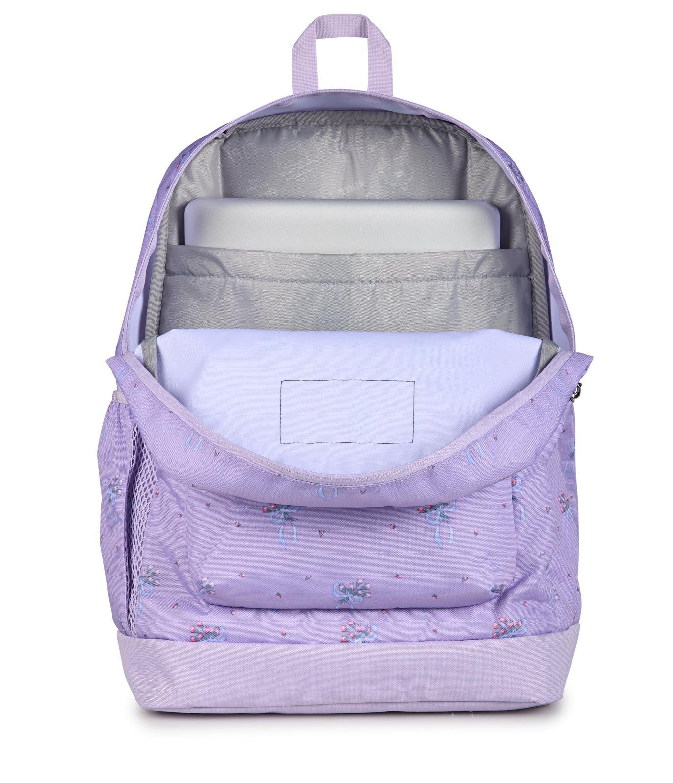 26L Cross Town Plus Backpack, Doodle Dots, Stylish School Bag, Durable Travel Pa3