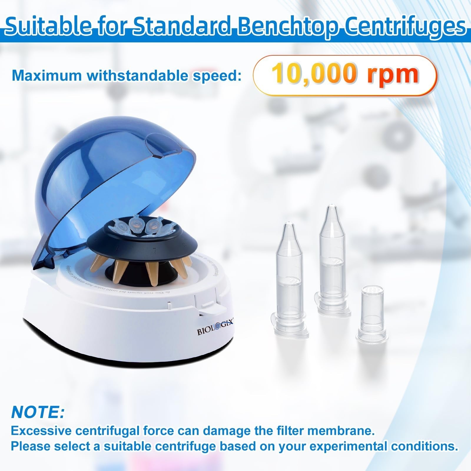 2ml Microporous Filter Column 0.22μm - 25 Sets Lab Filters for Chemical Reagents4