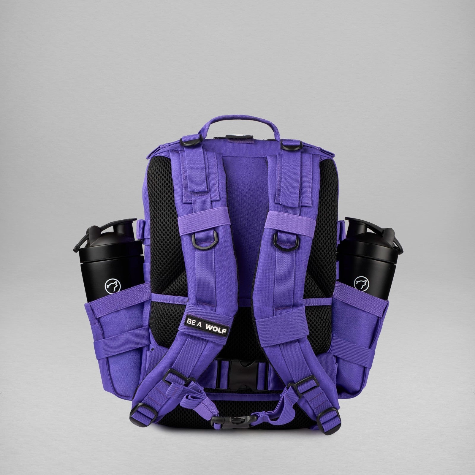 Durable 25L Athletic Gym Backpack   Waterproof Oxford, MOLLE Webbing, Laptop Poc9