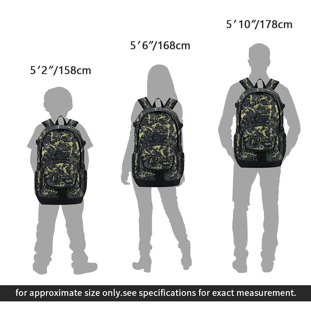 Lightweight School Backpack Travel Bag for Men & Women   College & Travel Use5