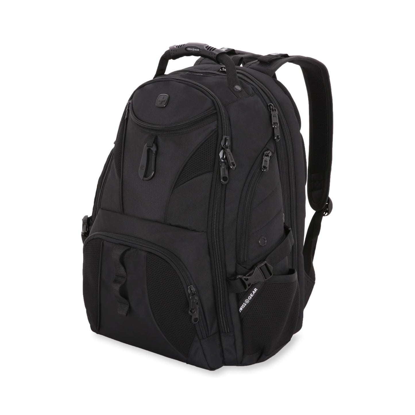 TSA Friendly 17 Inch Laptop Backpack, RFID Protection, Lay Flat Design, 31L, Bla1
