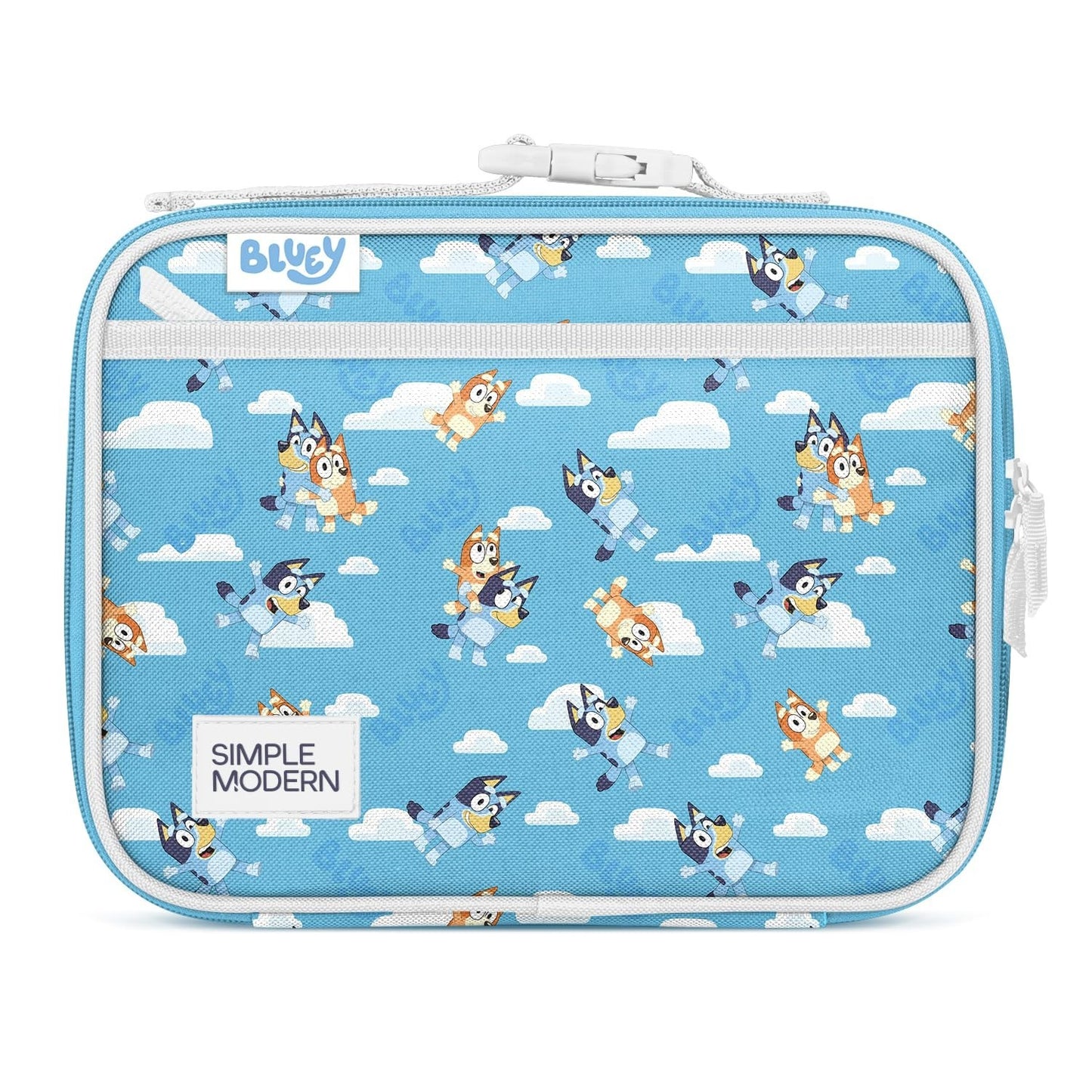 Insulated Kids Lunch Box & Bag Set for School | Cute Bluey Design | Fits Bento C1