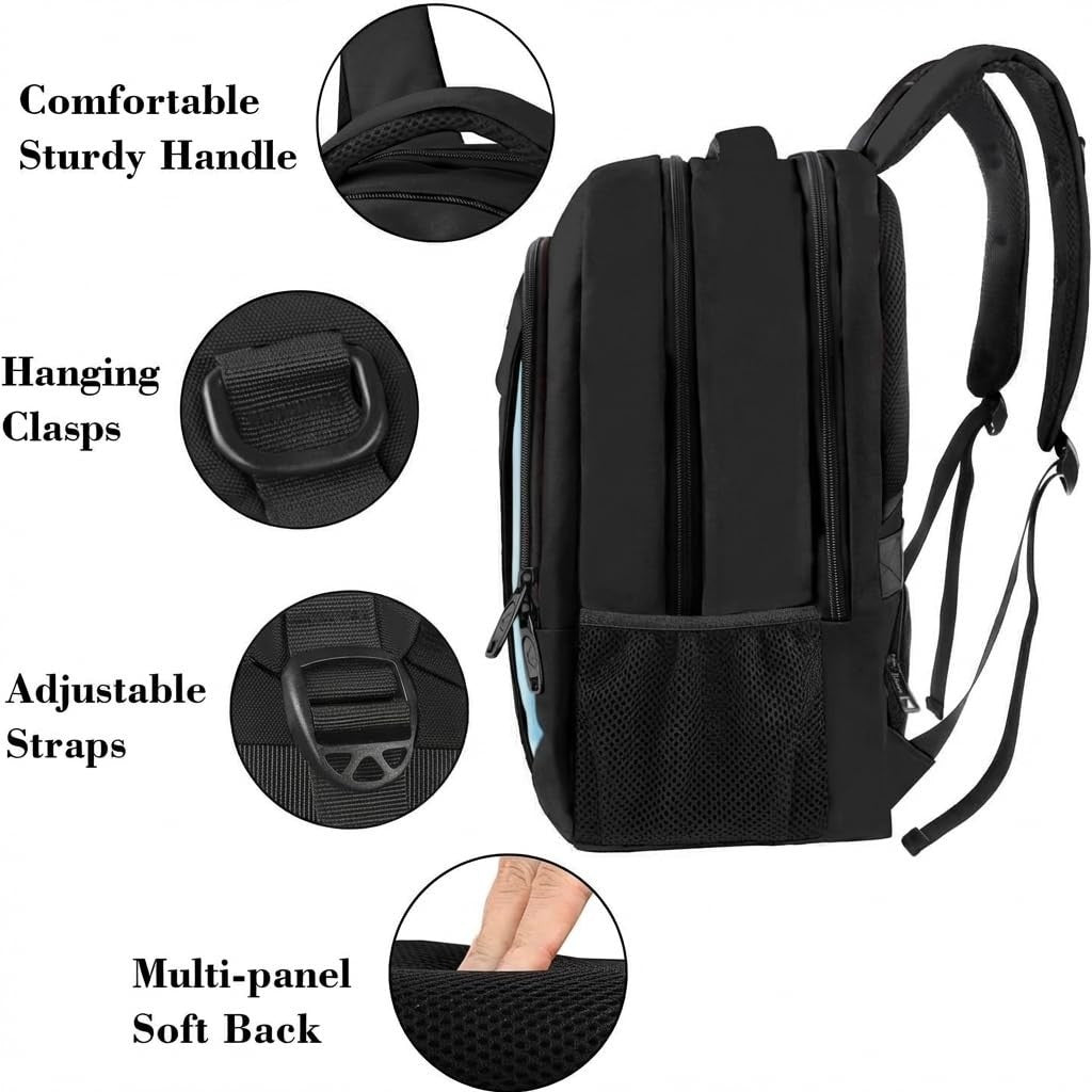 Anti Theft Slim Laptop Backpack for Men   Business Travel, Sturdy & Stylish4