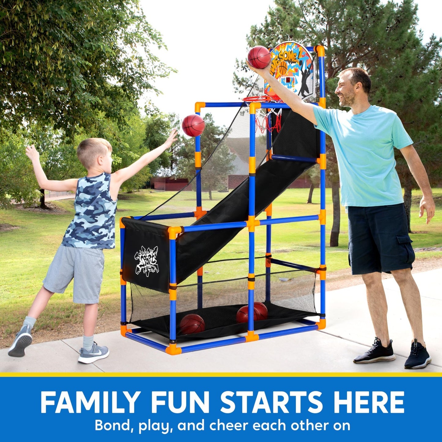 LED Arcade Basketball Game Set for Kids 3+ | Electronic Scoreboard, Sound Effect5