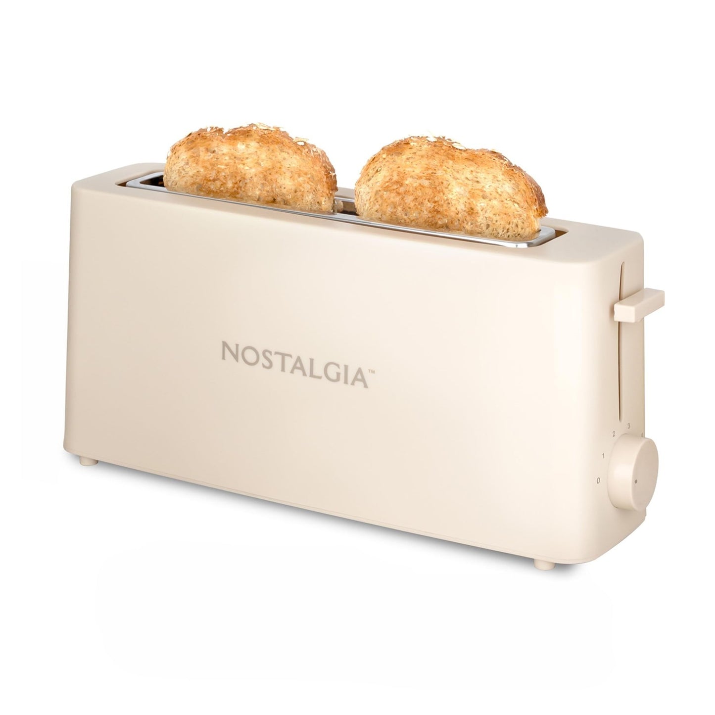 Slim 2 Slice Toaster with Wide Slot – Adjustable Browning Dial & Drop down Crumb1