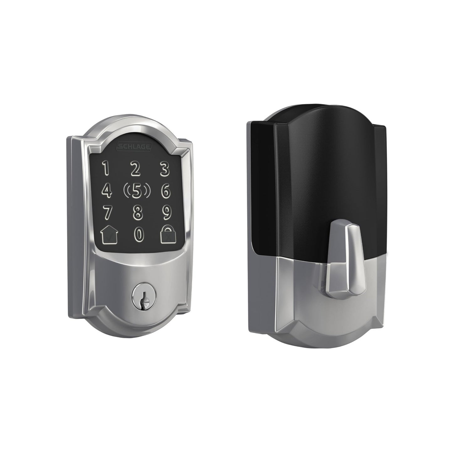 Smart WiFi Deadbolt Lock   Keyless Entry, Touchscreen, Apple Home, Alexa, Airbnb1