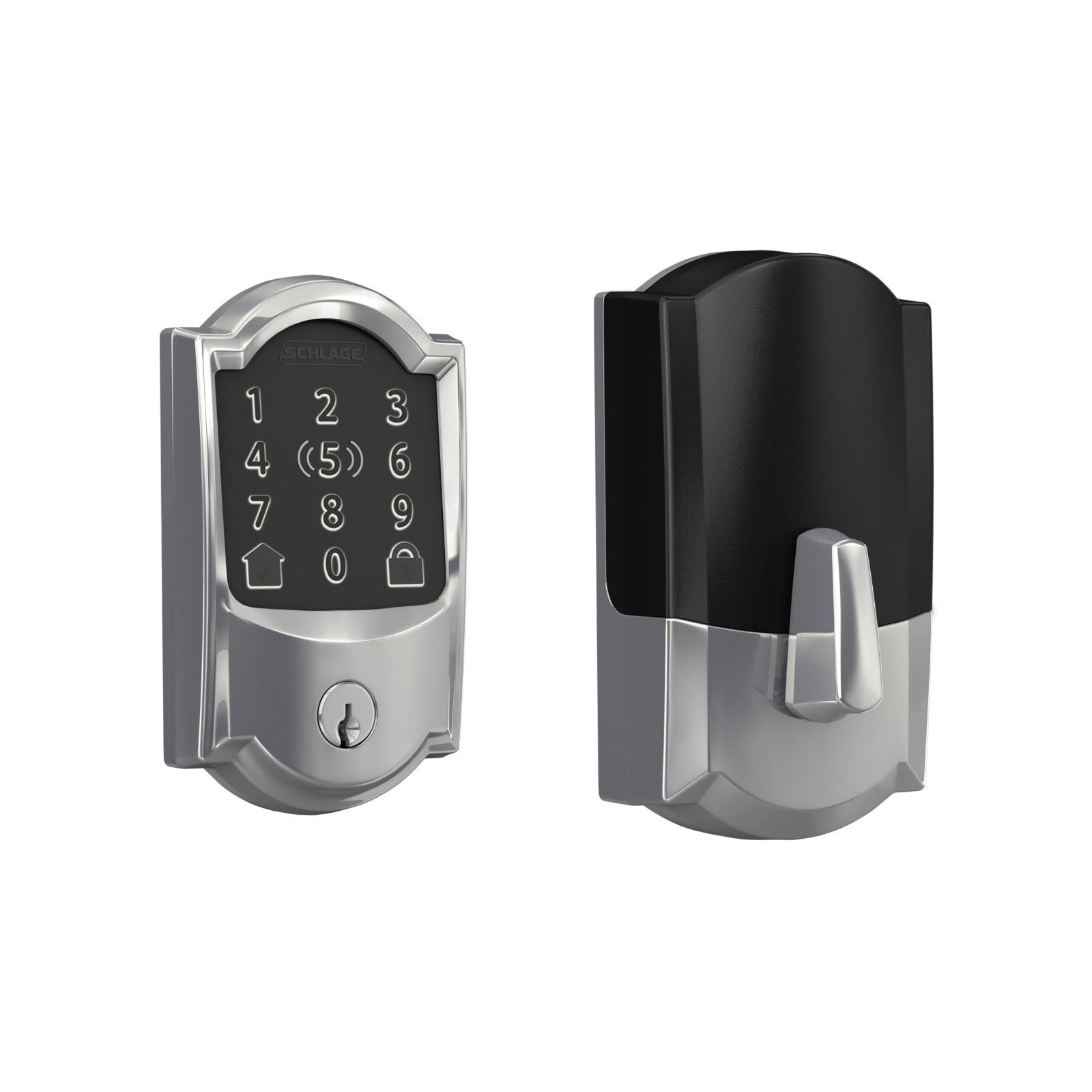 Smart WiFi Deadbolt Lock   Keyless Entry, Touchscreen, Apple Home, Alexa, Airbnb1