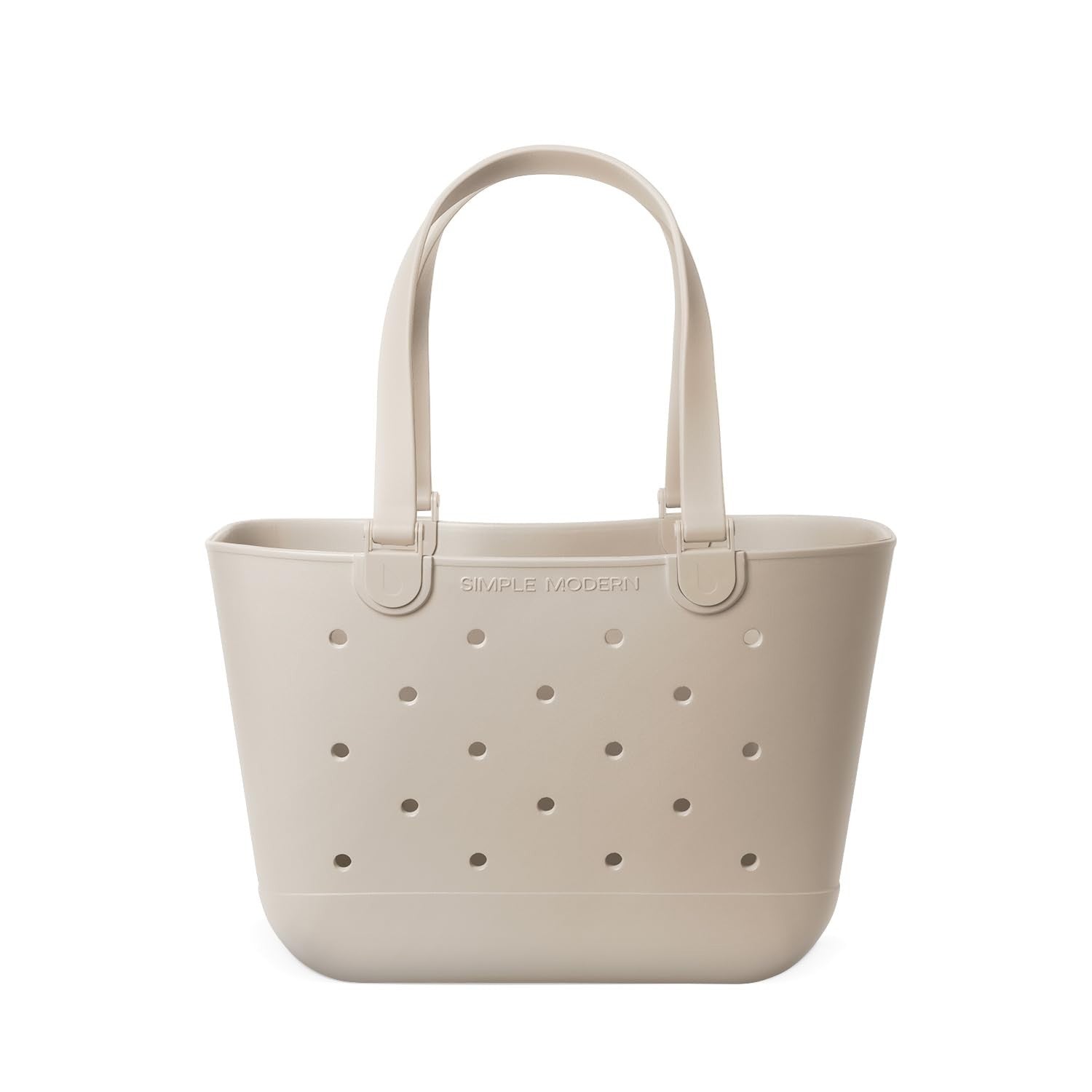 Large Waterproof Beach Tote Bag - Zipper Pocket, Travel & Pool Essentials, Beige1