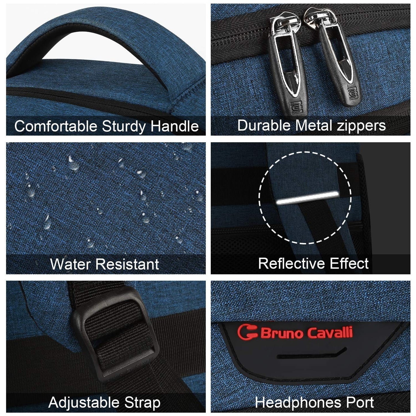 17" Slim Anti Theft Laptop Backpack for Business & College   Water Resistant, St4