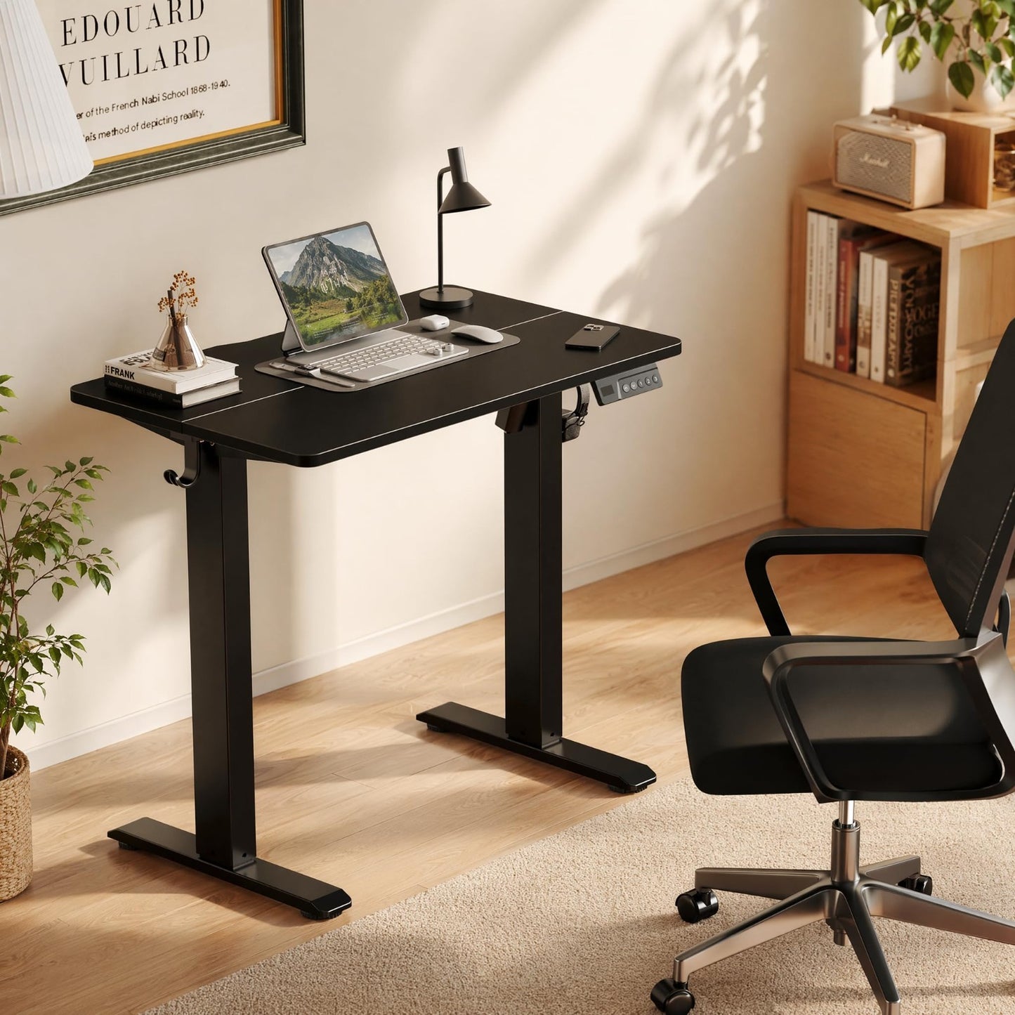 Height Adjustable Electric Standing Desk, 32x19 Inch Sit Stand Home Office Desk,2