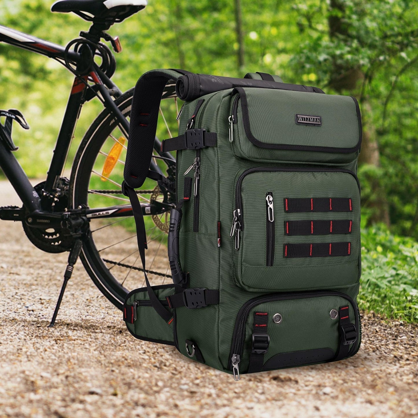 Travel Backpack for Men, Airline Approved Carry On, Fits 16" Laptop, Durable & S2